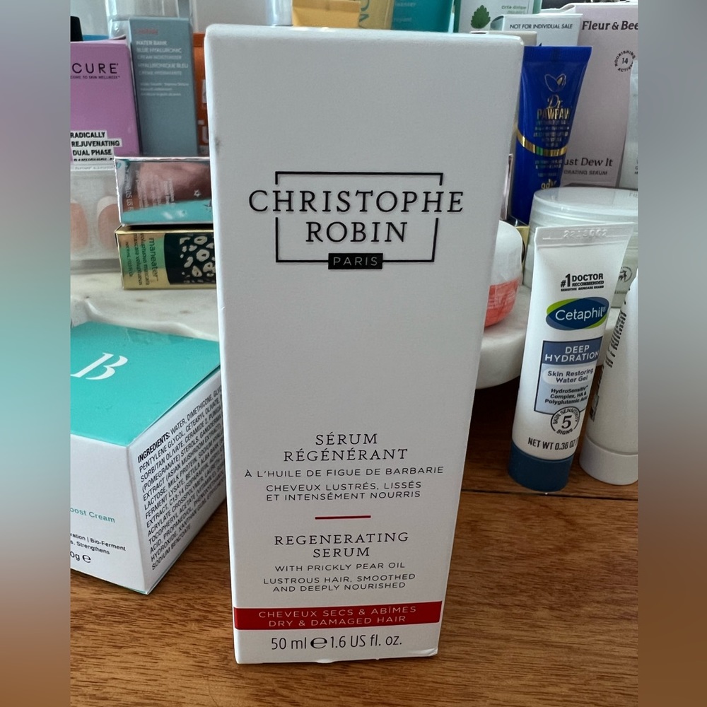 Christophe Robin Regenerating Hair Serum with prickly pear oil. 50 ml - Picture 12 of 12